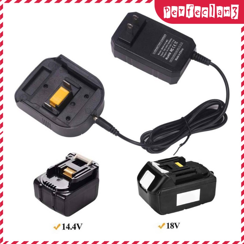 💕Thássia Sport Store💕 Li-Ion Battery Charger for BL1415 BL1830 Capacity 1000mah Power Tool Parts