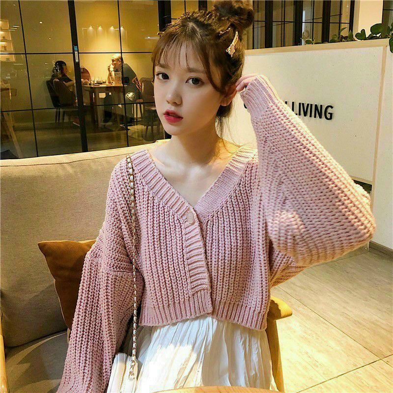 ÁO LEN CỔ TIM TAY CÁNH DƠI