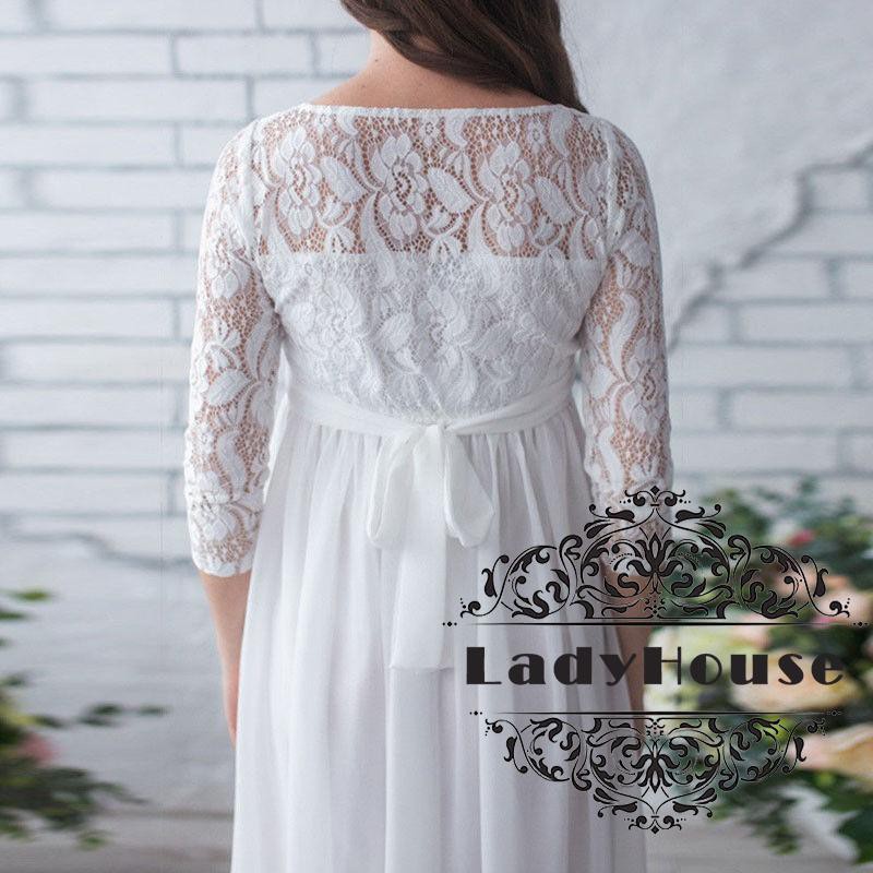 Đầm Maxi Phối Ren Cho Phụ Nữ Mang Thai