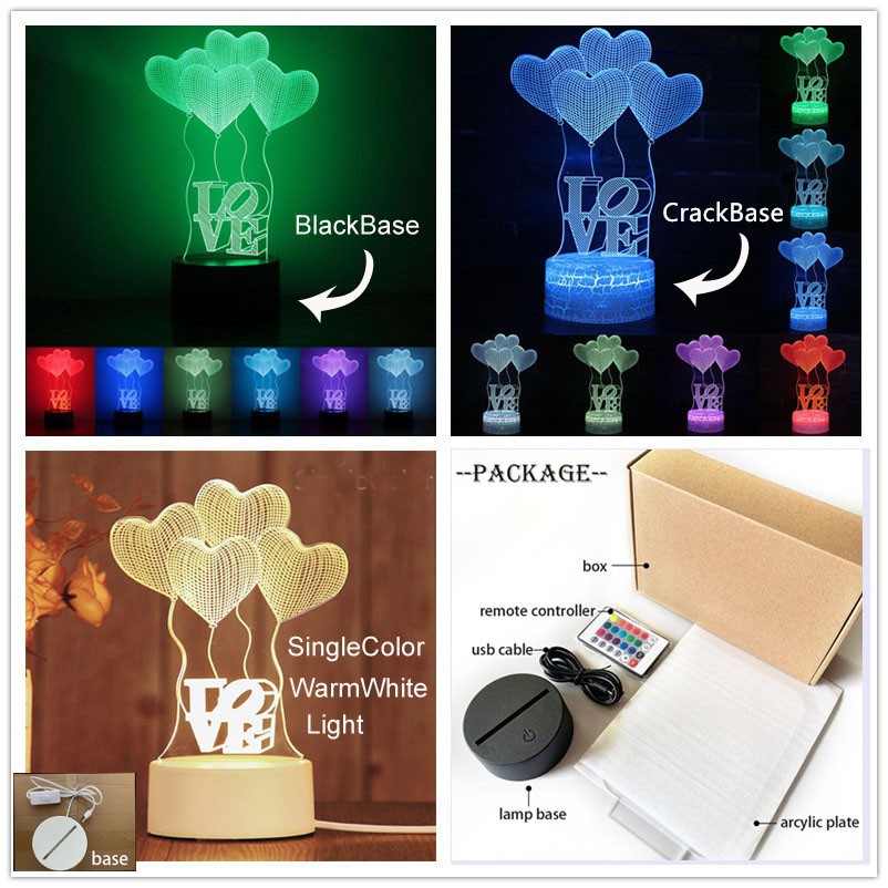 Đèn Ngủ led usb Điều Khiển Từ Xa Hình Siêu Anh Hùng Người Nhện / Người Dơi / Người Sắt Cho Người Hâm Mộ marvel