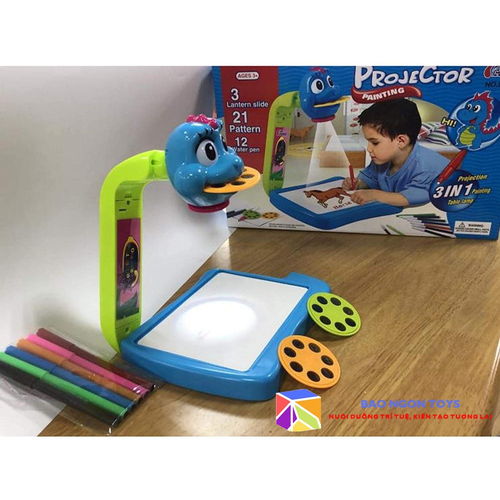 BÀN CHIẾU HỘI HỌA ĐÁNH THỨC KHẢ NĂNG NGHỆ THUẬT CỦA BÉ - BAO NGON TOYS