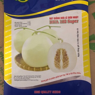 HẠT GIỐNG DƯA LÊ F1 DIVA 102 SUPER