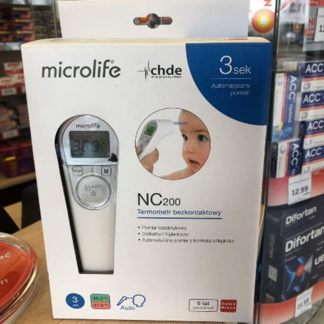 Nhiệt kế hồng ngoại Microlife