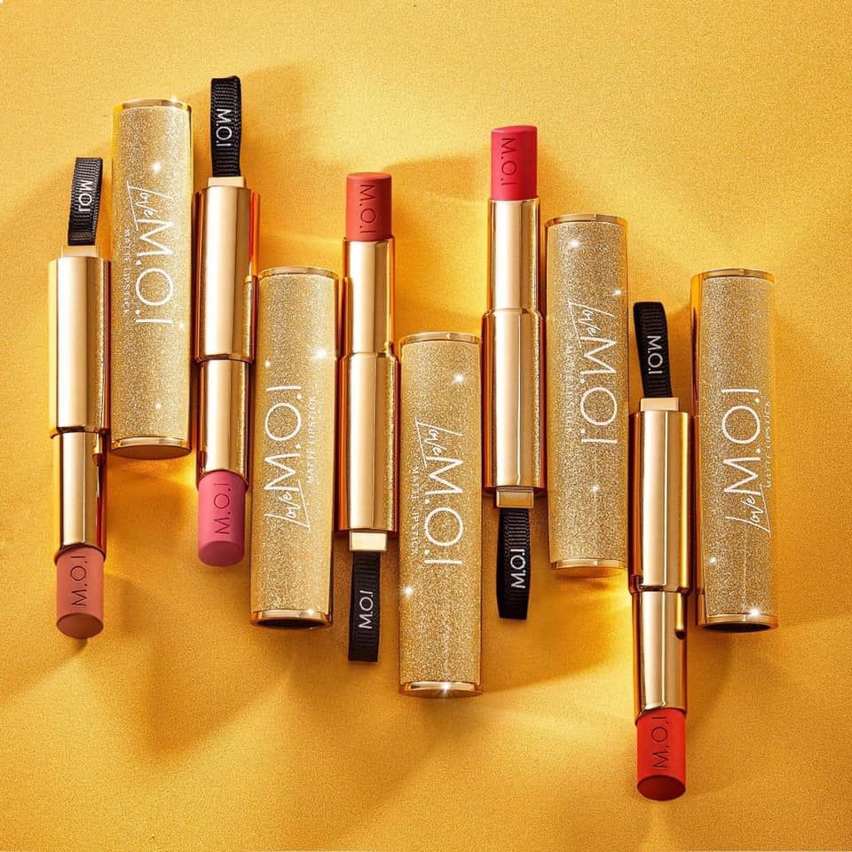 SON HỒ NGỌC HÀ - SON THỎI  LOVEM.O.I VỎ VÀNG phiên bản giới hạn