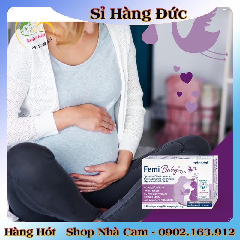 [auth] Vitamin tổng hợp cho mẹ bầu và sau sinh Femibaby của Đức [Hot]