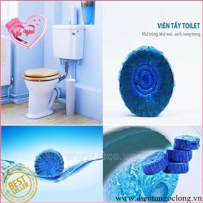 Bộ 10 Cục Tẩy Và Khử Mùi Bồn Cầu