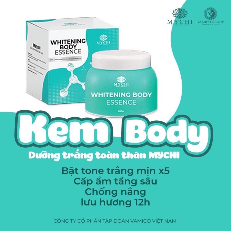 Kem boby dưỡng trắng, cấp ẩm chống nắng Mychi