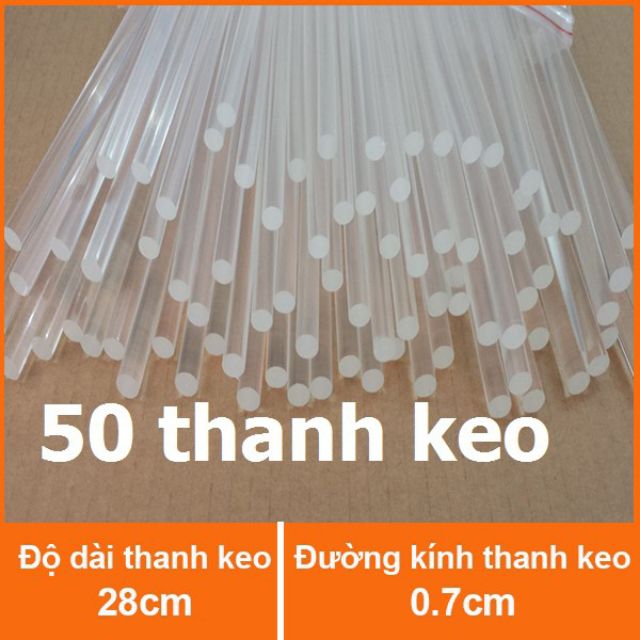 Keo nến nhỏ 50 cây