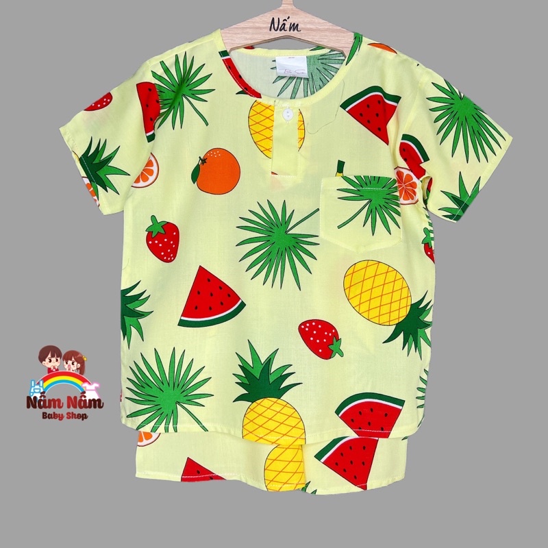 Bộ quần lửng mẹ, bé gái, bé trai nhiều màu vải lanh/tole 2 da-Bảo Sam