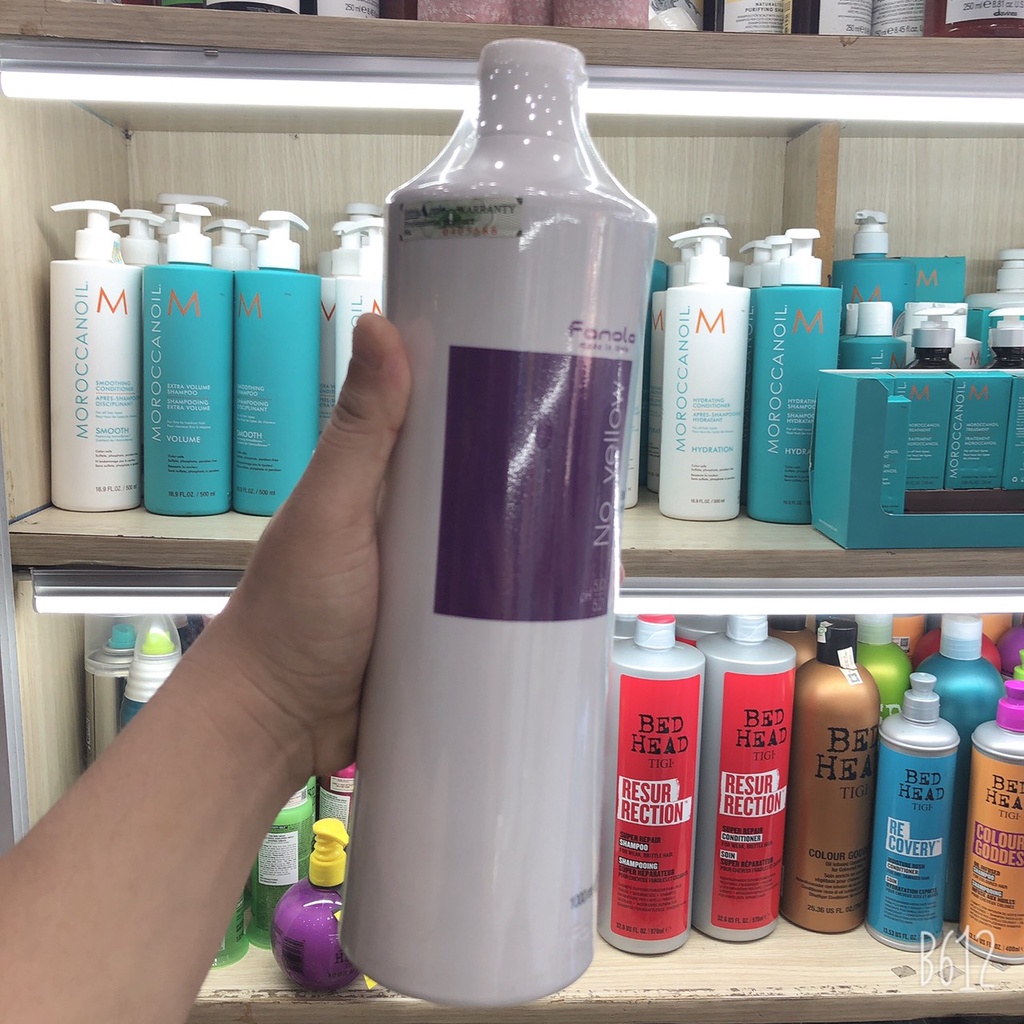 Dầu gội tím khử vàng FANOLA NO YELLOW 1000ML
