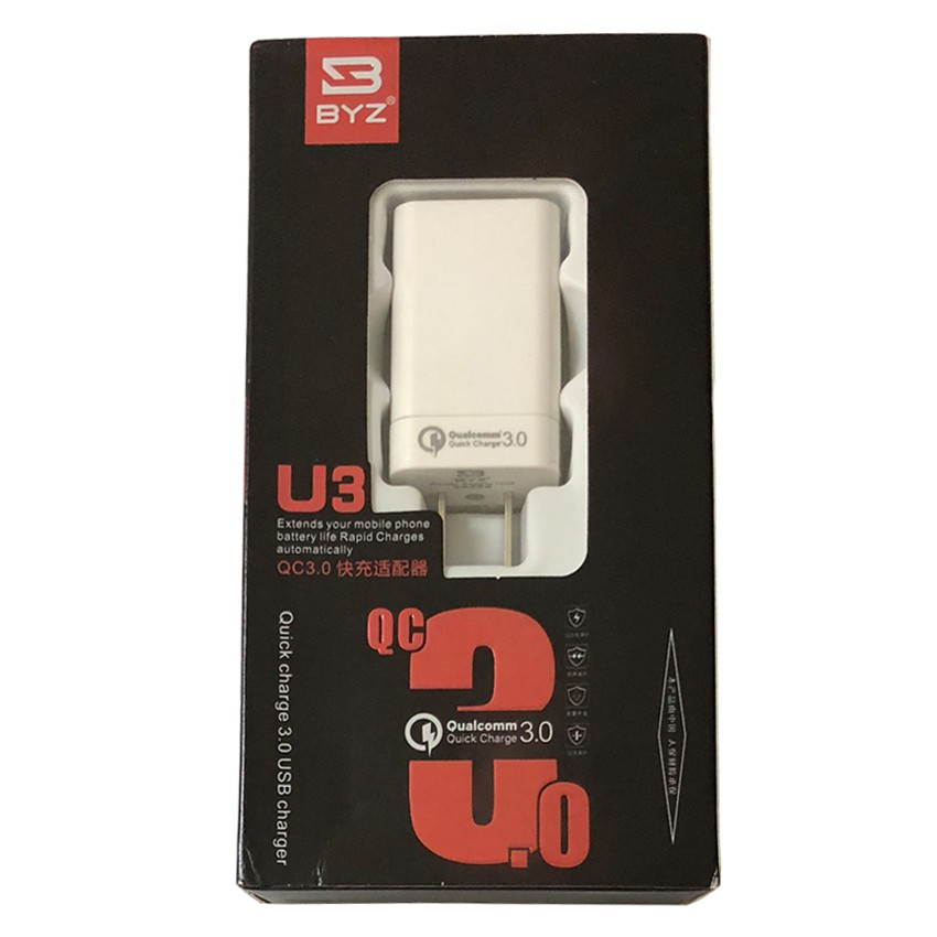 [ Siêu rẻ ] Củ Sạc BYZ U3