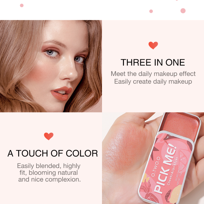 (Hàng Mới Về) Bộ Mỹ Phẩm Trang Điểm Đa Năng 3 Trong 1 Hiệu O.Two.O | BigBuy360 - bigbuy360.vn