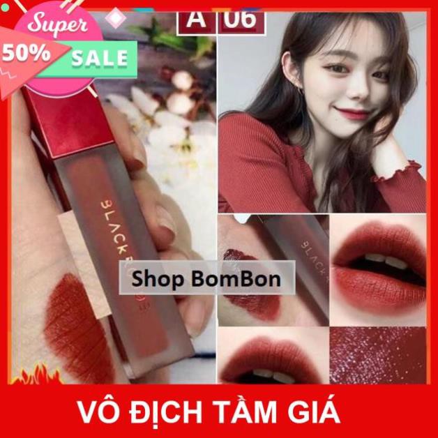 Son Black Rouge A06 ⚡️𝑯𝒂̀𝒏𝒈 𝑯𝒂𝒏𝒅𝒎𝒂𝒅𝒆⚡️ Màu Đỏ Gạch. | BigBuy360 - bigbuy360.vn