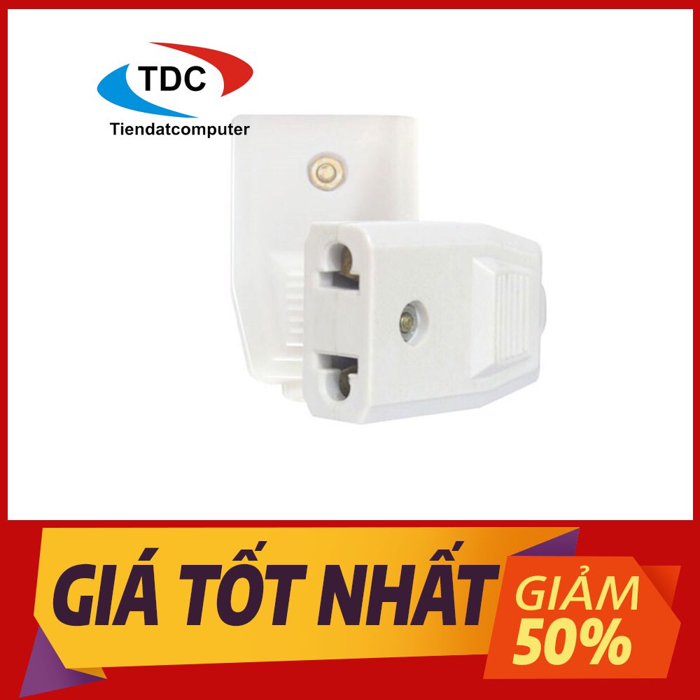 Phích cắm điện 1 PHÍCH ÂM + 1 PHÍCH DƯƠNG cao cấp ( Bộ 1 phích ÂM + 1 phích Dương )