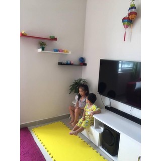 Kệ Trang Trí Treo Tường Chữ U, Hàng Phủ Bóng Cao Cấp - 1 Thanh (Dài 60cm, sâu 15cm )