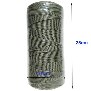 Cuộn dây cước đan giàn leo sân thượng - màu xám