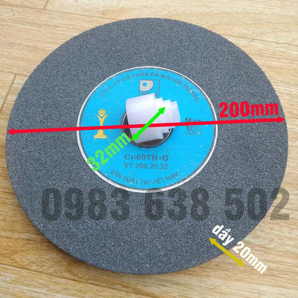 Đá mài đường kính 200 loại mịn