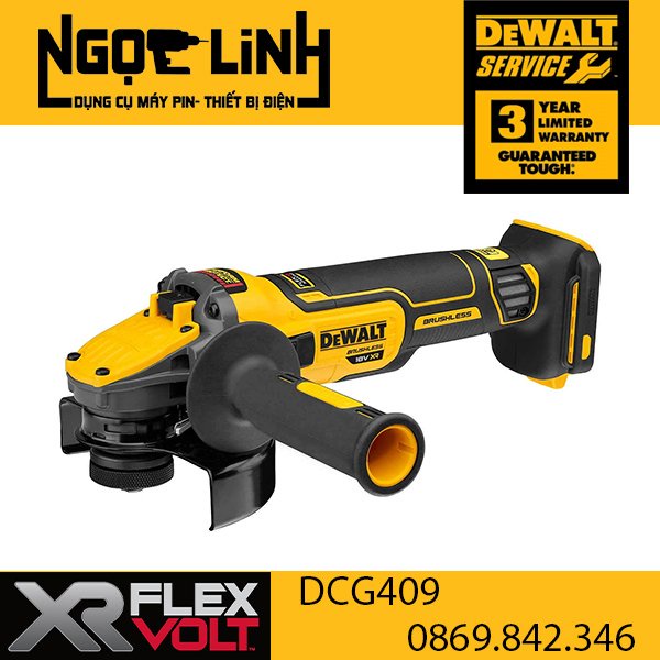 Máy mài pin Dewalt Dewalt DCG409N ( Máy mài góc pin Dewalt DCG409)