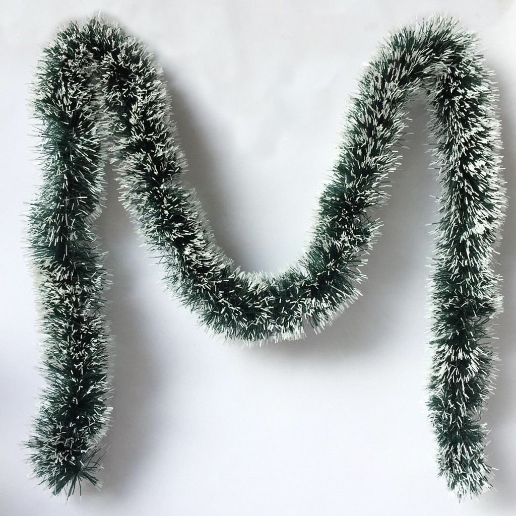 Dây thông dây chồn dài 200cm x 10cm trang trí giáng sinh, trang trí cây thông mùa lễ hội noel