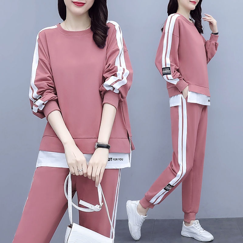 Bộ đồ thể thao thời trang xuân thu trẻ trung cho nữ