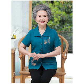 ÁO cho người già ( hoa tra)