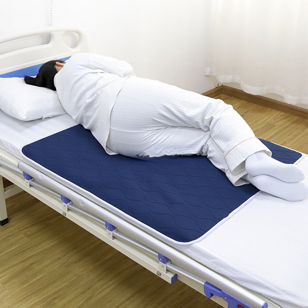 Tấm Lót Giường Chống Thấm Nước Tái Sử Dụng Dành Cho Người Lớn Có 3 Kích Cỡ