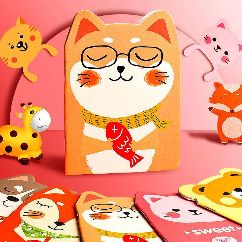 ⭐ iLado ⭐  sổ tay phim hoạt hình dễ thương tài khoản tay sáng tạo dễ thương vở kẻ ngang sổ ghi chép notebook  sổ ghi chú mini tập vở sổ ghi chép sổ tay ghi chép vở lò xo kẻ ngang sổ lò xo kẻ ngang marker học văn phòng phẩm sổ ghi chú