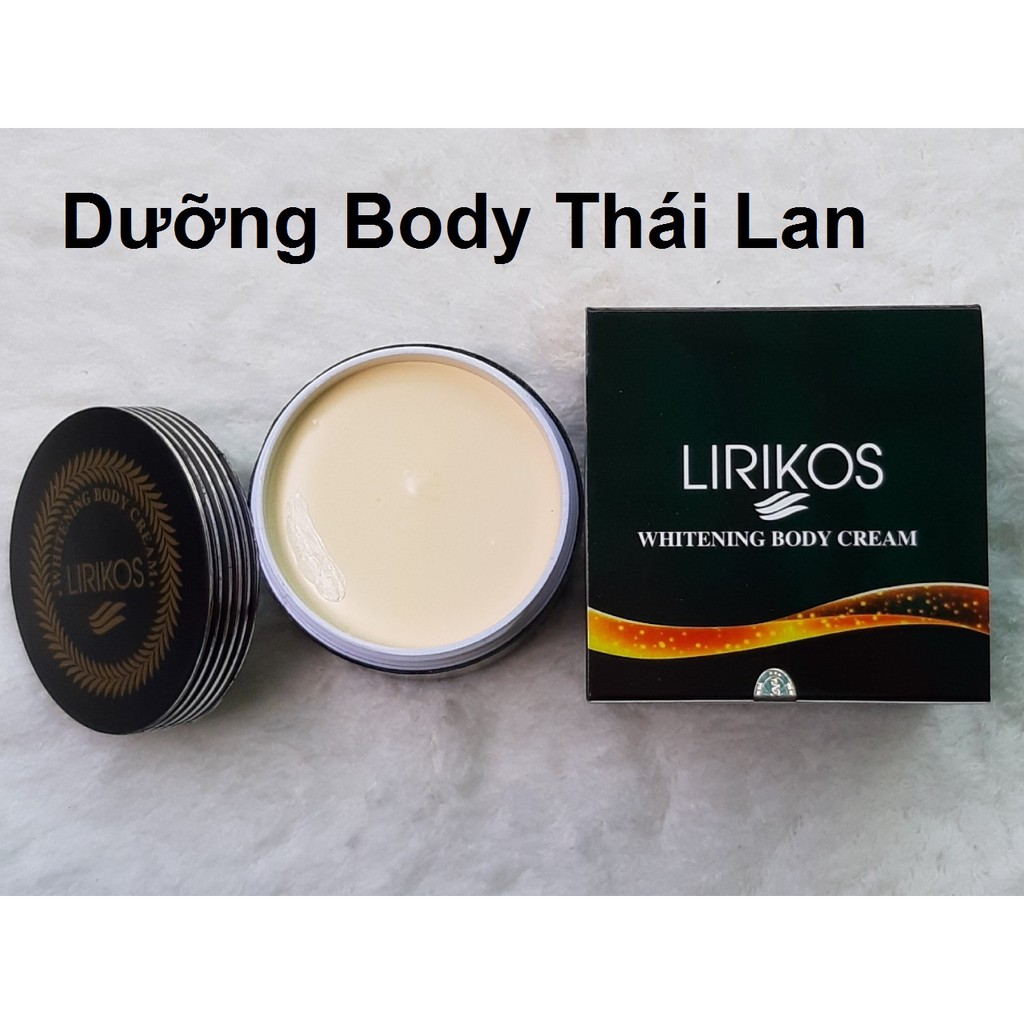 Kem Dưỡng trắng da Lirikos White Body Cream SPF 45+++ 250g