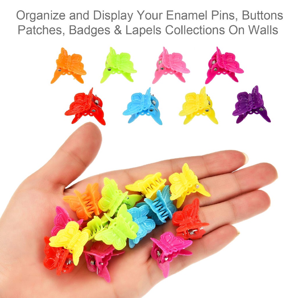 【kifli】Kẹp Tóc Hình Bươm Bướm Mini Dễ Thương Cho Bé（quà tặng ngày thiếu nhi）