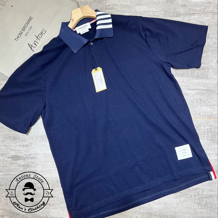 Áo Polo Thom Browne 4 Vạch Cổ Nhiều Màu