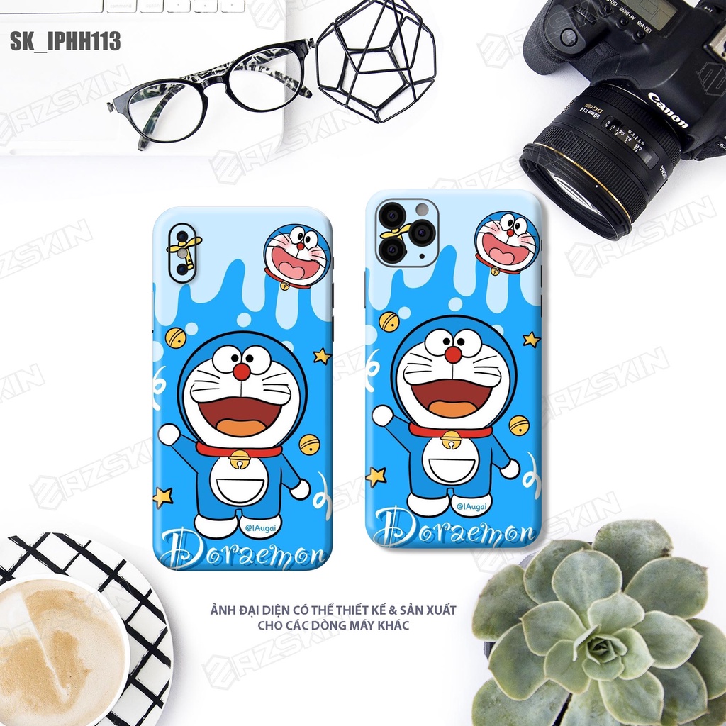 Miếng Dán Skin Hình Doremon Dành Cho IPhone 14 Pro Max |SK_IPHH113| Chất Liệu  Chính Hãng, Khuôn Cắt CNC Dễ Dán Tại Nhà