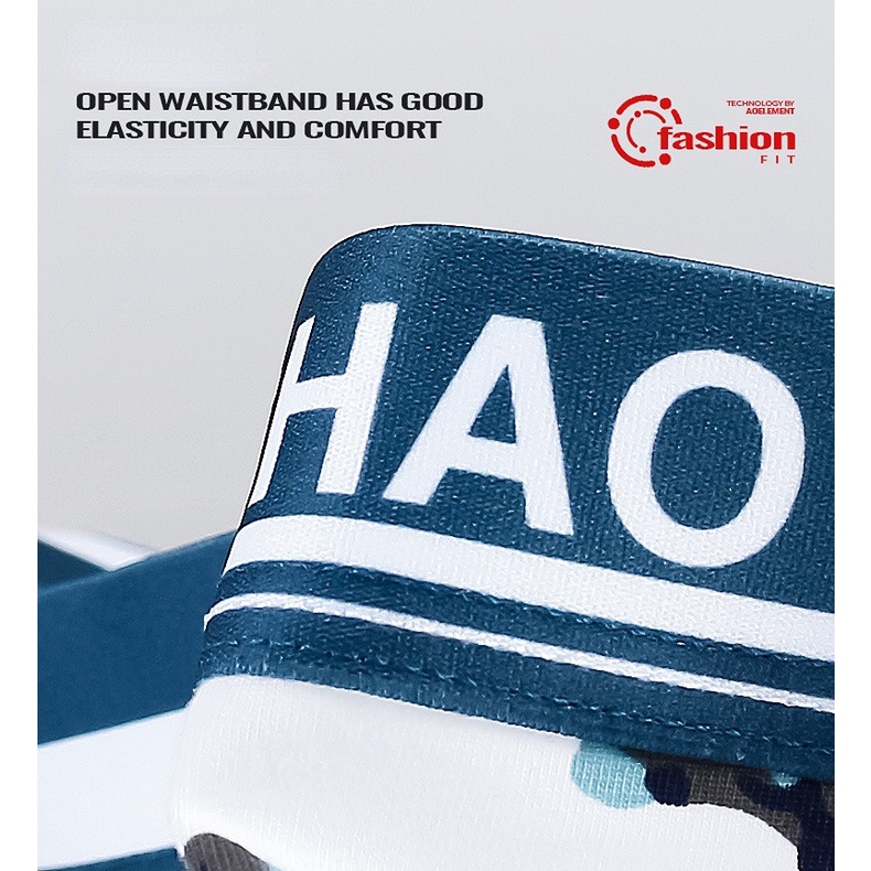 Quần Lót Boxer Chất Liệu Cotton Thoáng Khí Thời Trang Hè Gợi Cảm Cho Nam C537