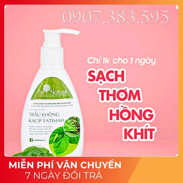 Dung Dịch Vệ Sinh Trầu Không I'm Nature 150ml