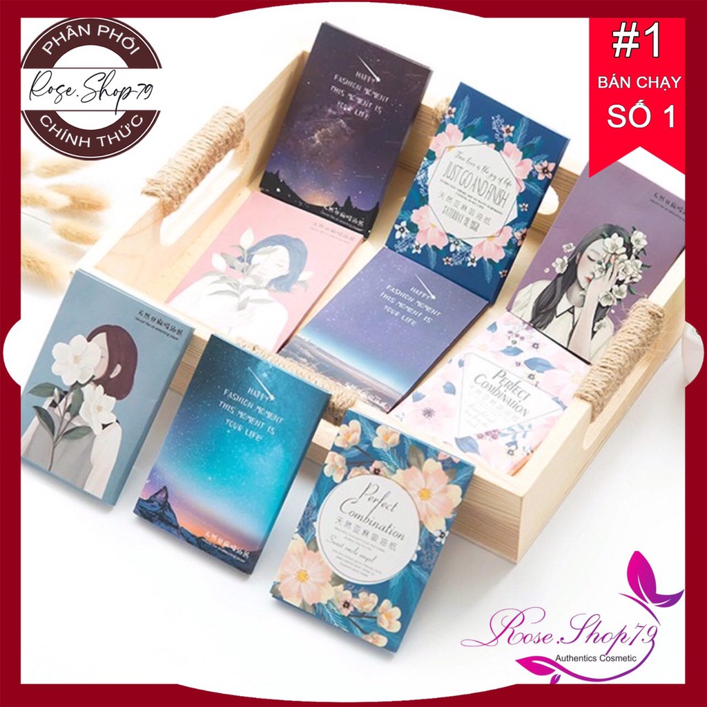 Giấy Thấm Dầu ⚜️FREESHIP⚜️ Thấm Dầu Gói 50 miếng TD6 [Dưỡng Da] | BigBuy360 - bigbuy360.vn