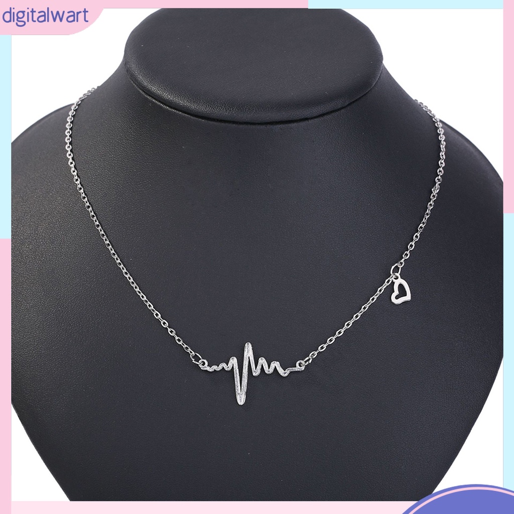 Dây Chuyền Mặt Hình Nhịp Tim Độc Đáo Cho Nữ