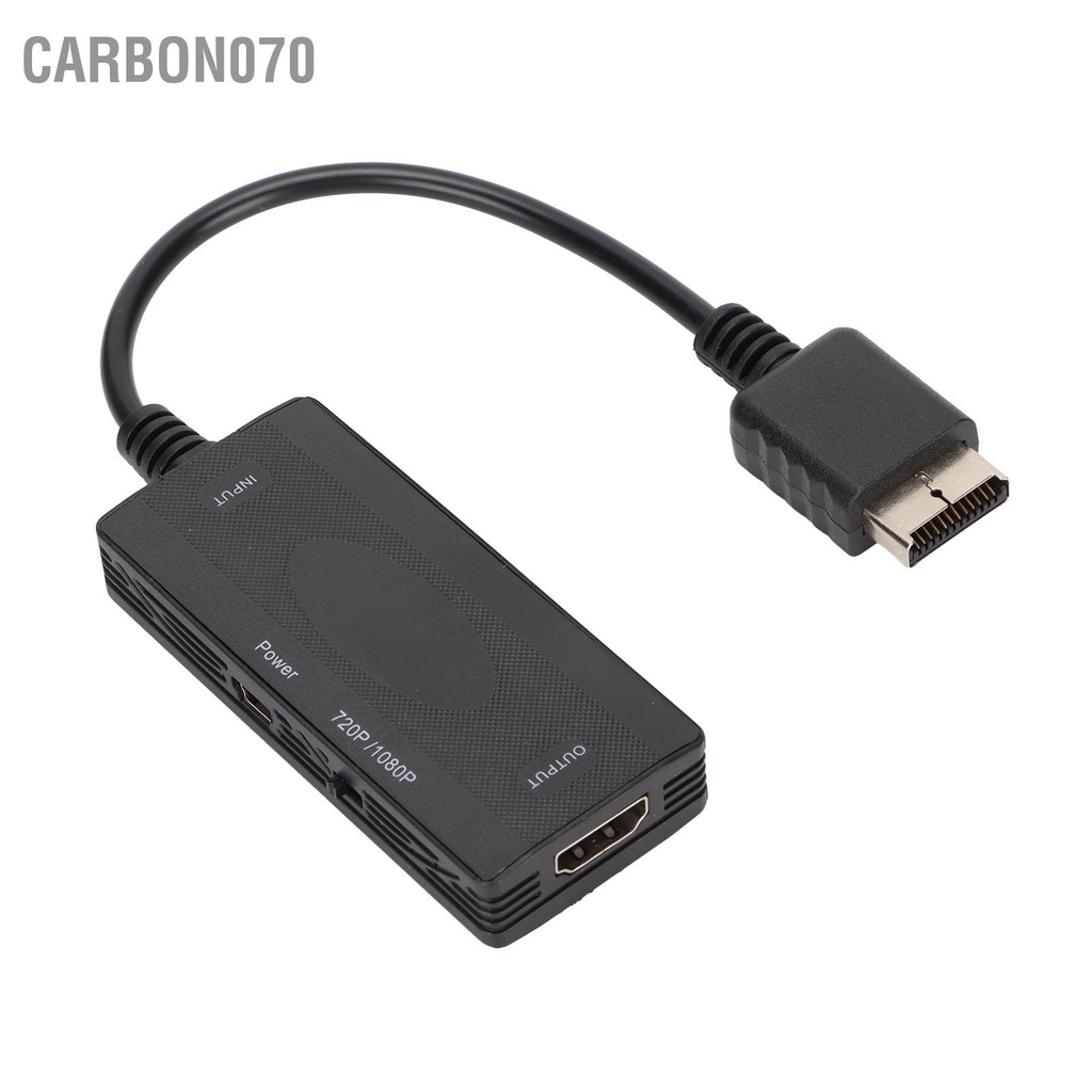 Carbon070 Bộ điều hợp Game Console Ổ đĩa cáp miễn phí cho PS2 sang HD chuyển đổi giao diện đa phương tiện HDTV