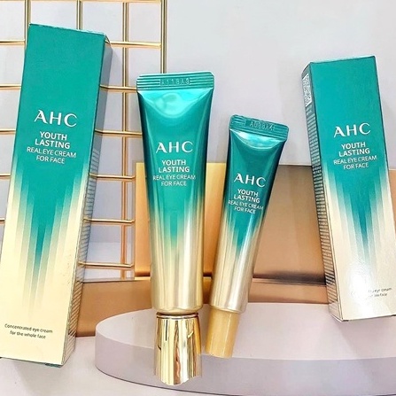 [Mini 12ml] Kem Dưỡng Mắt Chống Lão Hóa Làm Sáng Và Săn Chắc Da AHC Youth Lasting Real Eye Cream For Face