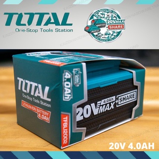 Pin lithium 20v/4.ah total tfbli2002 phù hợp cho nhiều loại máy dùng pin total 20v
