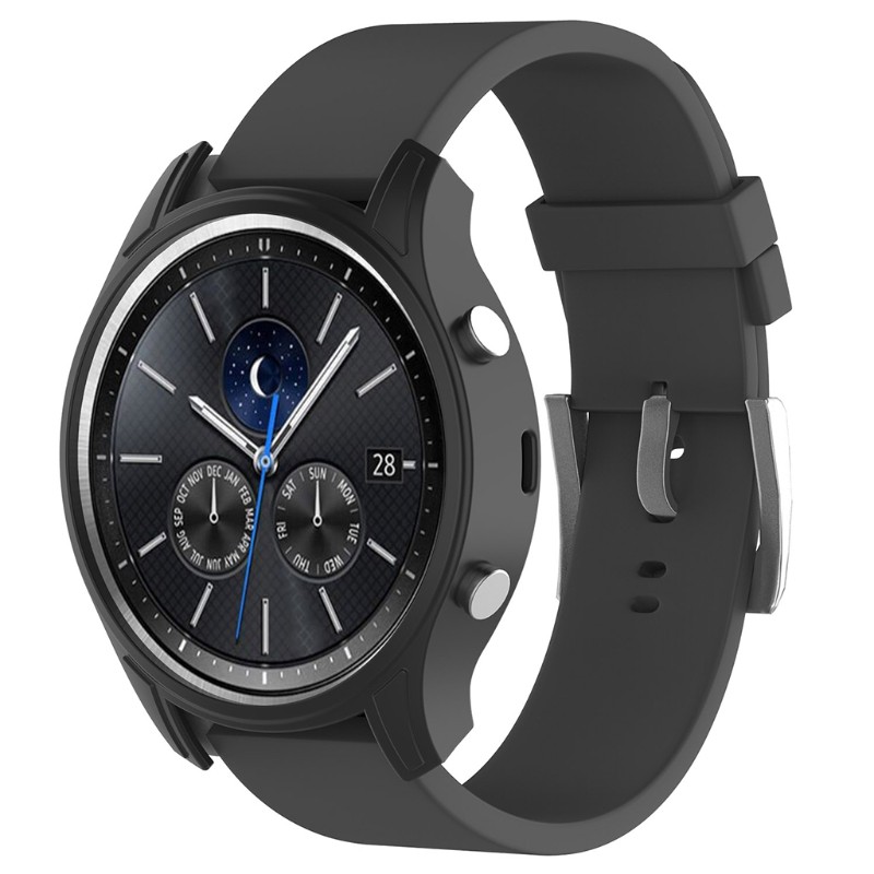 Ốp Silicone Cho Đồng Hồ Thông Minh Samsung Galaxy Gear S3 Classic Sm-R770