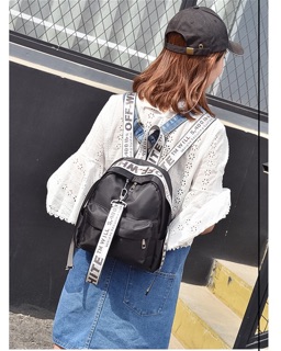 Balo mini OFF-WHITE chữ nhật- 180k 