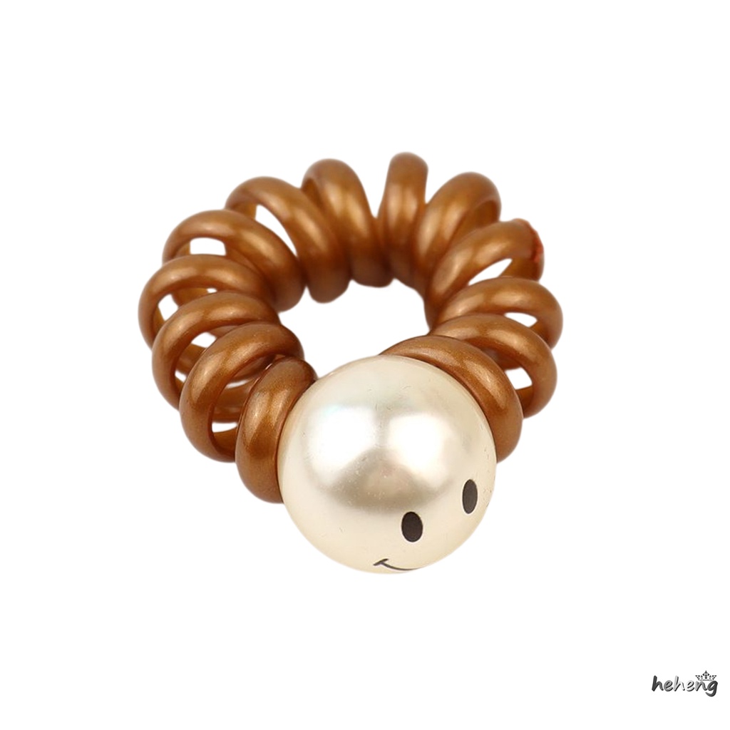 Dây Cột Tóc Đính Ngọc Trai Xinh Xắn Quyến Rũ Phù Hợp Cho Trang Trí Tóc