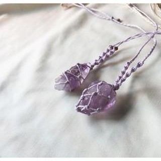 Vòng đan Macrame Tím ngọt
