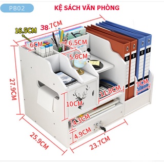 Tủ kệ để bàn - kệ văn phòng bàn làm việc - kệ để máy tính