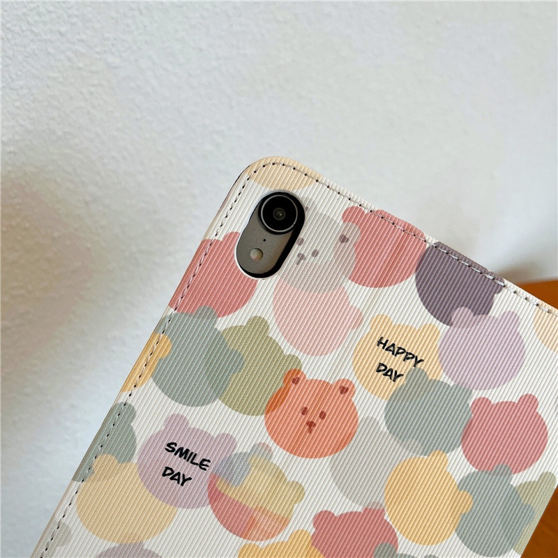 Ốp Máy Tính Bảng Da PU Có Đế Cho iPad Mini /Air 1 2/Pro 9.7/4th 5th 6th 2017 2018/7th 8th 9th Gen 2019 2020 2021