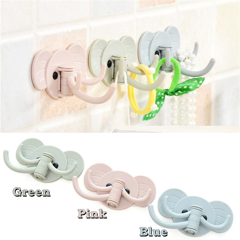 Móc Treo Gắn Tường Hình Chú Voi Đáng Yêu