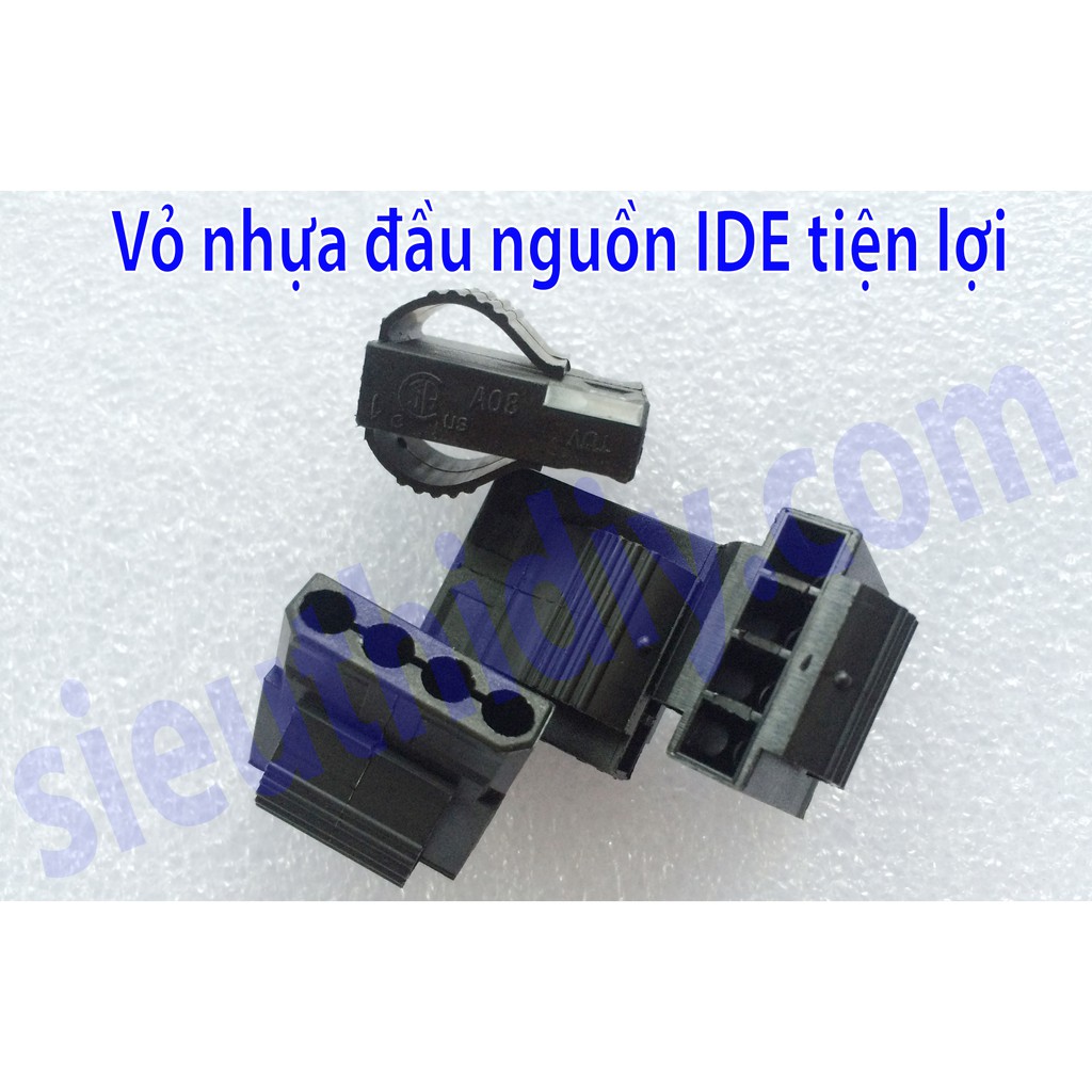 Vỏ nhựa đầu nguồn IDE 4Pin D đực cái các loại