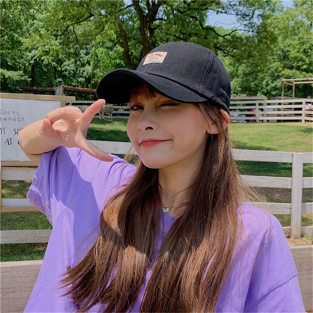 Mũ Lưỡi Trai Thêu Chữ Phong Cách Hàn Quốc Trẻ Trung Dành Cho Nữ