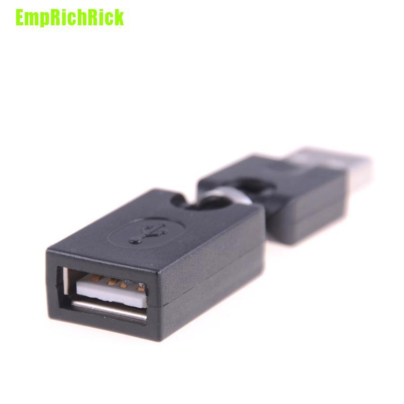 Đầu Chuyển Đổi Usb 2.0 Xoay 360 Độ Từ Male Sang Female