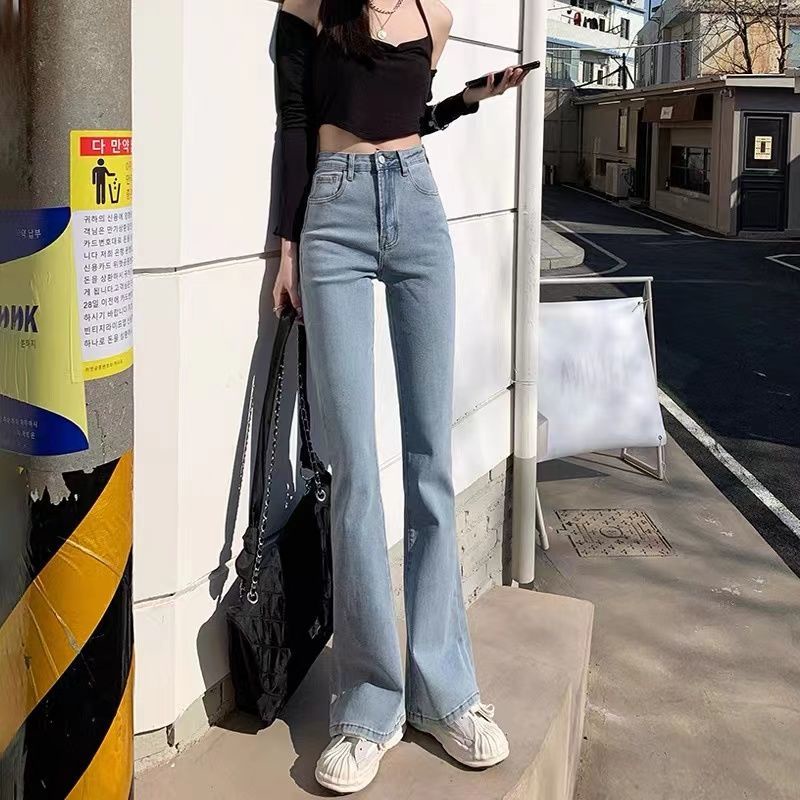 Jiashucheng Quần Dài Lưng Cao Dáng Ôm Thời Trang Xuân Hè Mới Cho Nữ