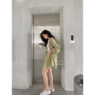 Set đũi linen áo sơ mi kèm short basic ( Ảnh thật )